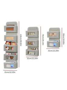Túi đựng đồ treo cửa có nhiều ngăn lớn - Chất liệu bền chắc, phù hợp cho phòng ngủ, phòng tắm, nhà bếp - Thiết kế tiết kiệm không gian để đựng quần áo, khăn tắm, v.v., lý tưởng cho việc sắp xếp tủ quần áo, giá treo hoàn hảo để đựng tã bỉm, đồ chơi, đồ ăn nhẹ, đồ dùng cần thiết cho thanh thiếu niên, đồ dùng trong phòng tắm và tủ quần áo. - Nhiều màu - Xem 10