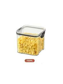 1pc Airtight Food Storage Containers Are Set To Spread, Large Capacity Of Pasta Candy Jars With Lids, For Plastic Dry Food Organized In Kitchen Food Pantry For Cereals, Rice, Rice, Pasta, Tea, Tea, Nuts And Coffee - Multicolor - View 13