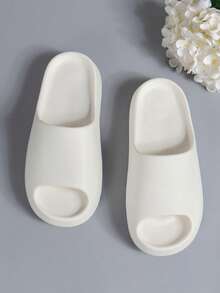Sandales de plage unisexes décontractées, légères, douces et confortables, convenant pour un usage quotidien, extérieur, maison, plage, piscine - Blanc - Voir 5