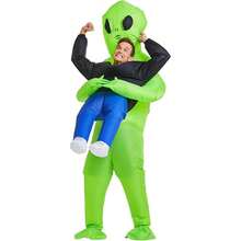 Alien Costume, Inflatable Blow Up Alien Costumes Adult, Halloween Costumes  Costume,Party,Prank Fun Toys, Inflatable Doll Costumes,Costume,Christmas Party Supplies, Essential For Gatherings, Fun Toys