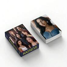 55张KATSEYE照片卡套装 | Beautiful Chaos | Gabriela、Lana、Sophia、Manon、Yein、Mae Lomo贴纸 | K-Pop粉丝收藏及日记装饰 - 彩色 - 查看 6