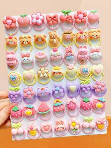 40 قطعة/مجموعة من أربطة الشعر الوردية الجميلة، تشمل مجموعة متنوعة من إكسسوارات الشعر الرائعة مثل التيجان والقوس والزهور والفواكه والفيونكات، بأنماط متعددة وألوان زاهية - مناسبة للفتيات والنساء، ضرورية للعودة إلى المدرسة، سهلة المطابقة للذيول والضفائر أو الكعكات، تضفي مظهرًا لطيفًا ومرحًا، مليئة بالبراءة والفرح في كل لحظة، أربطة الشعر، مطاطات الشعر، حبال الشعر - متعدد الألوان - مشاهدة 12