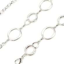 Thắt lưng trang trí giải trí thời trang Âu Mỹ xuyên biên giới cho nữ, Dây thắt lưng kết hợp đá hồng ngọc Jasper, Dây thắt lưng hoa rỗng phong cách Punk cổ điển bằng hợp kim kẽm Bohemian dành cho nữ, Đai nịt eo cổ điển thời trang, Thích hợp cho mùa xuân, hè, thu, đông - Bạc - Xem 4