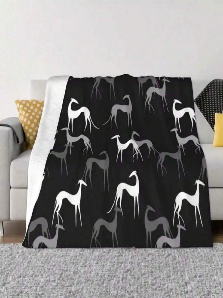 Whimsical Glamour Nightmare Before Christmas Flannel Blanket - Soft ; Warm Design. 60;X80; All-Season Throw For Couch. Bed. Camping. Travel - Halloween ; Christmas Gift. Made In USA[$33 - 黑色 - 查看 1