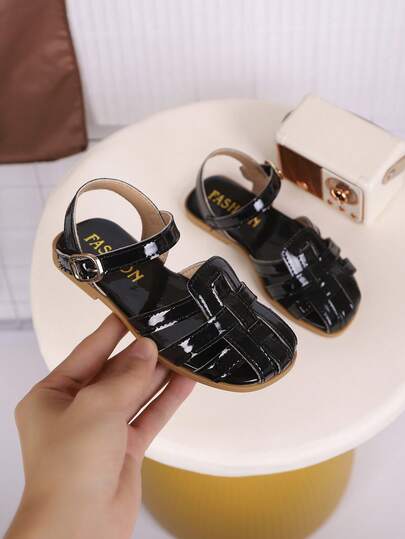 Giày bệt mùa hè thời trang cho trẻ em, dép liền thân, kiểu dáng mới, thanh lịch và tối giản.