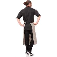 Unisex Portland Bistro Apron For Kitchen Cooking And Dining Service Durable Cotton Fabric With Adjustable Strap And Multiple Pockets Ideal For Home Chef And Professional Culinary Use Stylish And Functional Design For Everyday Food Preparation And Restaurant-Style Meal Assembly - màu đen - Xem 2