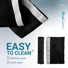 - Juego de 4 fundas para manijas de puerta de refrigerador, mantiene tus electrodomsticos limpios de manchas, goteos, manchas de alimentos, aceite, protector de decoracin para nevera, - Protección completa + black - - Ver 7