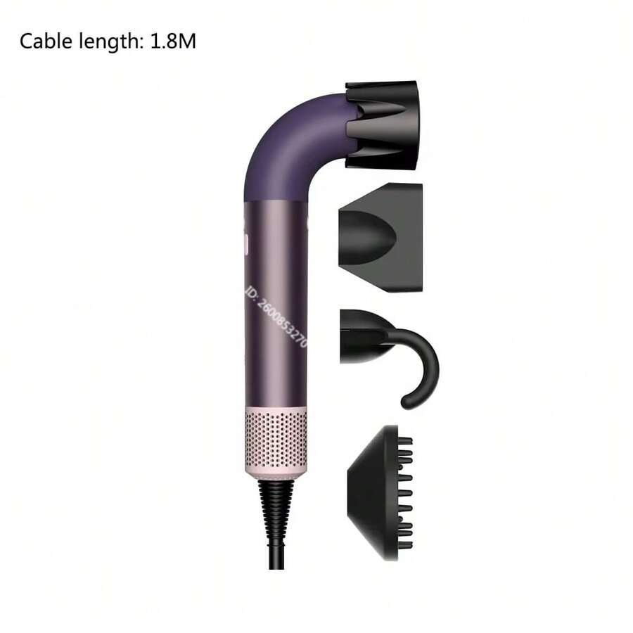 New 1.8 And 2.7M Bend Tube Hair Dryer High Speed Hair Blower Quick Drying Negative Ion Secadora Para Cabello For Family Travel - 查看 1