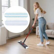 Mop Pads Replacements Compatible With O Cedar H2prO Flat Mop System Microfiber Mop Heads O - Cedar/ H2prO Flat Floor Mop, Washable Reusable Pad Refills Deep Cleaning, 4 Pack - 4 - View 10