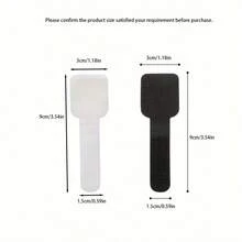 10pcs Desktop Cable Organizer Straps, Computer Wire Fastener Ties, Reusable Hook And Loop Cable Ties, Cable Management For Tidy Desk Organization