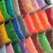 1000pcs/2000pcs Mini Fuse Beads, Refill Beads, Pixel Beads, Perler Beads Material Pack For DIY Crafts, Gifts, Holiday Presents - Multicolor - View 1