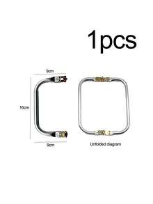 3 件套可折叠框架手拿包配件、DIY 组件、可更换零件、可重复使用包配件、手提包备件