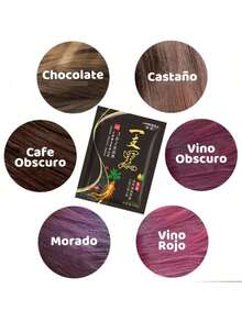 100 piezas Champú de tinte, champú de tinte natural, larga duración, efecto de tinte instantáneo, regalo para hombres y mujeres(Disponible en una variedad de colores como negro, morado, marrón, rojo, entre otros.) Champú de ennegrecimiento natural en 10 minutos, champú de coloración instantánea, champú tres en uno para cabello negro, champú de tinta negra instantánea, control de rizos, restauración del brillo de la tinta, para hombres y mujeres. Champú Ink Tinte para Cabello Gris Champú, Color de Cabello Semipermanente para Hombres y Mujeres, Ingredientes Herbales, 3 en 1 Cobertura 100%, Dura hasta 30 Días, Sin Amoníaco/Componentes Herbales Naturales. Champú de tinte negro 3 en 1 para hombres y mujeres, champú de control de color para el cabello, sin amoníaco, 500 ml / 16.9 fl oz Tinte Coreano Instantáneo para Cobertura de Canas con Jengibre, Coloración Inmediata de Raíces y Múltiples Colores - marrón claro - Ver 6