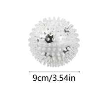 1pc Spiked Pet Toy Ball, Interactive Training Chew & Dental Care Ball, Suitable For Small, Medium & Large Dogs - Random Color - Multicolor - View 12