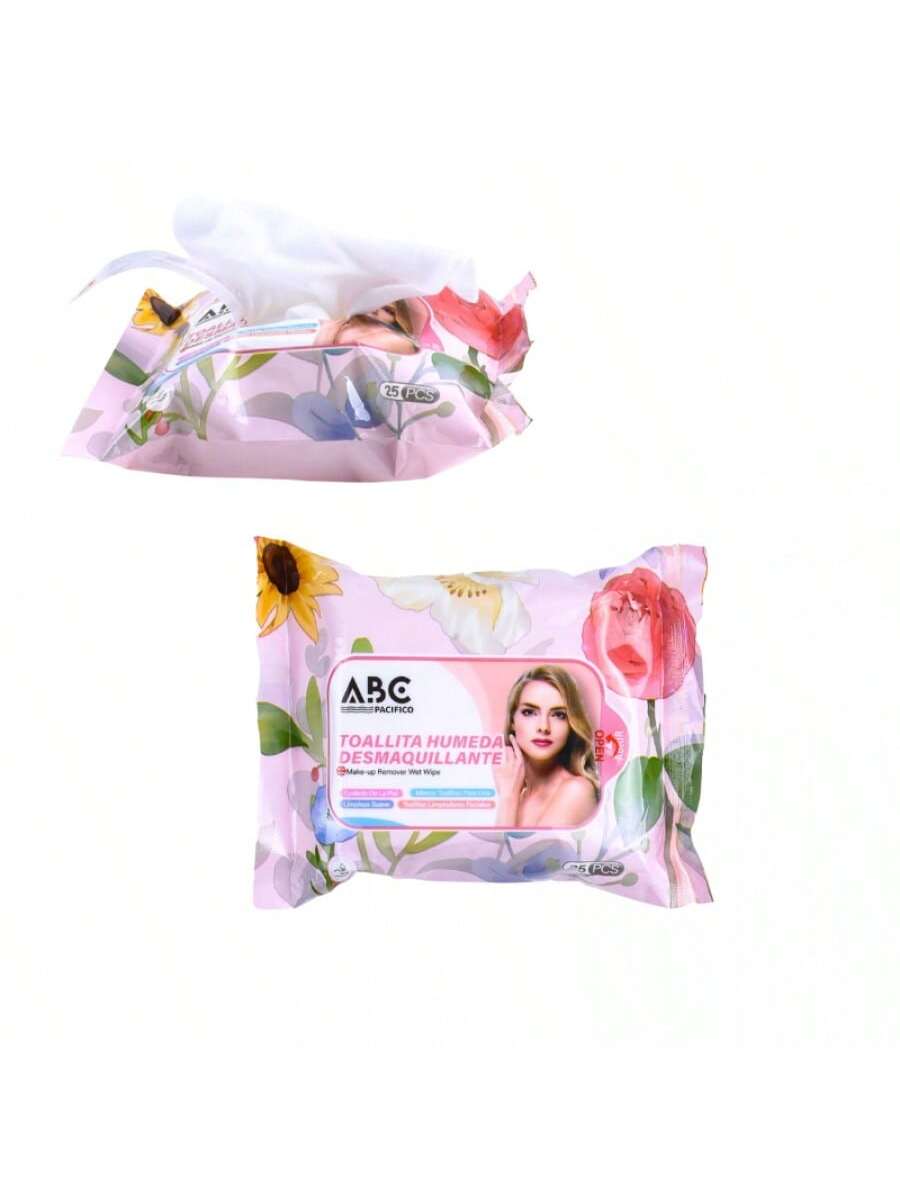 25 toallitas, 14 x 18 cm