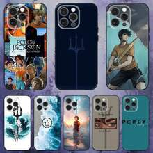 Funda de teléfono P-Percy J-Jackson  compatible con  17,16,15,14,13,12,Pro,Max,Plus,E,SE4,Air,Mini, caja suave negra, funda compatible con  17, funda  17 Pro, funda  17 Pro Max - z3 - Ver 1