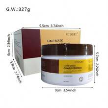 250ml Collagen Hair Care Deep Repair Conditioning Hair Argan Oil Serum for All Hair Types - Amarillo Mostaza - Ver 5