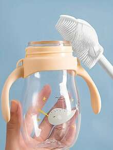 10-Piece Multi-Functional Cleaning Brush Set, No Dead Angle Cup Brush Suitable For Water Cups, Kettles, Teapots, Cups, And Blender Cleaning Brush. Multi-Functional Long-Handled Silicone Cup And Bottle Brush.