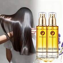 Hair Essential Oil Spray,Hair Strengthening Treatment Hair Oil, Lightweight, Luminous Shine, Jojoba Seed Pure Avocado Oil For Hair Treatment - Moisture, Strength, Repair - 護髮精油 - 查看 1