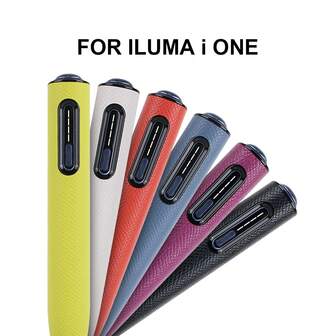 1pc IQOS ILUMA I ON E / ILMA I Protective Case, Made Of Durable Lychee Grain PU Leather And High-Quality PC, Effectively Prevents Scratches And Impact Damage, Ergonomic Design With 360-Degree Perfect Fit And Good Grip, Personalized Accessory Ideal For Smokers, Suitable As A Gift For Men And Women