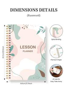 Trees 1 Pc Undated Daily To Do List Planner - Multicolor - View 6