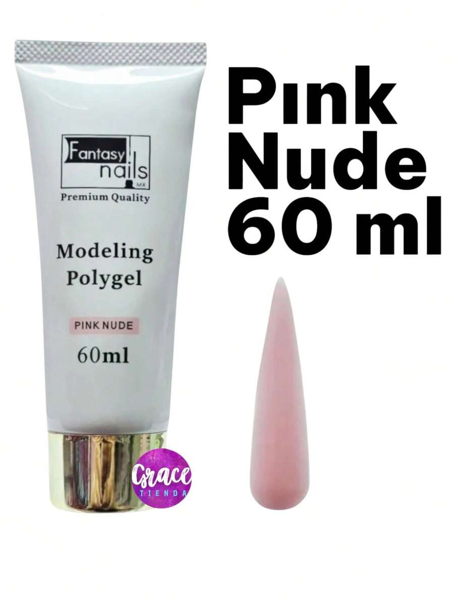 Modeling Polygel Fantasy Nails 60ml - rosa desnudo - Ver 1