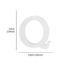 1pc Multi-Color Acrylic Decorative Letter Display - White - View 17