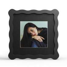 1pc Rainbow Series Colored Cardstock Wave Photo Frame, Decorate Living Room, Can Be Used As A Birthday Gift, Wedding Gift, Rama Table Decor, Housewarming Gift, Dorm Essentials, B&B Decor (No Photo Paper) - Multicolor - View 27