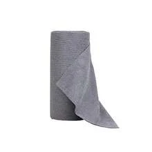 50张可重复使用清洁湿巾家用厨房抹布超细纤维毛巾卷洗碗布洗衣纸巾替代品超细纤维清洁布卷（25厘米*25厘米/9.84英寸*9.84英寸）