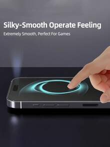 NNBILI 5 miếng dán màn hình gốm mềm mờ tương thích với iPhone 17 Pro Max/17 Air/17Pro/17/17e/16Pro Max/16Plus/16/16e/15/14/13/12/11/16 Pro Max/15 Pro Max/Plus/X/XS MAX/XR/XS. Không phải kính, khả năng chống trầy xước cao, chống dầu, viền được gia cố, dễ dàng lắp đặt, lớp phủ chống trầy xước, miếng dán màn hình, phủ toàn màn hình, bề mặt mịn, phim chất lượng cao, lớp phủ chống dầu, lớp bảo vệ, chống bám vân tay, lựa chọn thay thế kính cường lực, dành cho chuyên gia, người đam mê công nghệ. - 5 chiếc lì - Xem 5
