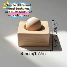2pcs Planetary Style Home & Car Aroma Diffuser, Wooden Essential Oil Diffuser - Multicolor - View 3