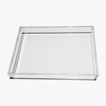 Acrylic Tabletop Frame (Transparent) - White - View 10