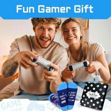Gamer Gifts For Men Boyfriend - Video Game Socks For Teen Boys, Funny Gifts For Gaming Stocking Stuffers - trắng - Xem 6