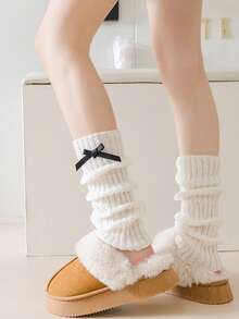 6 perechi de jambiere confortabile pentru femei, cu dungi verticale, în culori solide, la modă, versatile, toamnă/iarnă