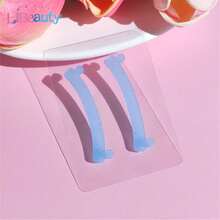 Libeauty 1 Pair Lash Lift Ribbons,Silicone Eyelash Curler, Eyelash Lifting Tool, Soft And Flexible Perm Roller,Prevent Eyelashes From Falling Out,Suitable For Salons,Washable
