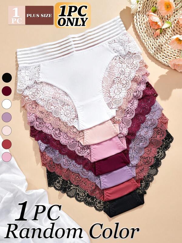 FOVTY 1 pieza Pantalones cortos de yoga sexy de encaje y transpirables para mujer de talla grande