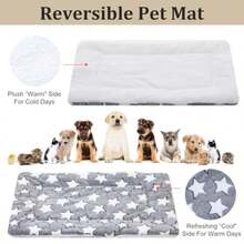 1pc Comfortable Plush Pet Mat, Universal For All Seasons, Machine Washable,Can Be Used As A Cover Or Cushion, Suitable For Small Pets Such As Rabbits, Kittens, Squirrels, Hedgehogs, Hamsters, Etc., Pet Mattresses, Blankets