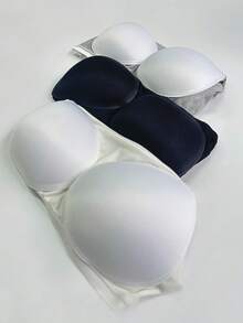 3件套女士黑白灰蕾丝罗纹背心，内置胸罩，修身短款吊带衫，Y2K风格上衣，可叠穿或单穿 - 彩色 - 查看 7