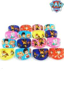 Paw Patrol 5/10pcs Random Cartoon Ring Toys For Boys Girls Toddlers, Paw Patrol Patrol Puppy Decorations Suitable For Celebrations, Birthday Parties, Gifts - Multicolor - View 12
