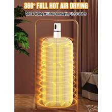 This Plug-In Mini Dryer Is A Small, Portable Home Clothes Dryer, Perfect For Travel And Dorm Use. It's Suitable For Drying Baby Clothes, Underwear, And More! Portable Laundry Gadget, A Dorm Essential, Compact Design, Lightweight Appliance, Easy To Carry, Efficient Drying, Ideal For University Students And Travelers. - Xem 1