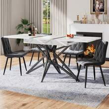 Dining Table & Chair Sets - White - View 1
