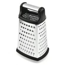 4-In-1 Stainless Steel Vegetable Grater, Suitable For Grating, Slicing, Shredding Ginger, Garlic, Cucumber, Carrot, Cheese, Potato And Other Fruits & Vegetables, Multifunctional Kitchen Tool - Multicolor - View 12