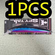 8193 Luretv Floating Suspension Minnow Long Range Fly Fishing Lure For Freshwater And Saltwater Bass And Perch Fishing - Multicolor - View 8