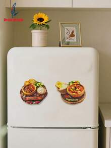 1个卡帕多西亚土耳其美食3D立体冰箱贴 - 传统炖锅创意磁贴，旅行纪念品，创意家居装饰，独特旅行收藏品，装饰磁性贴纸 - 彩色 - 查看 9