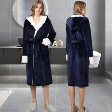 Bathrobe - One Size + Pink - View 7