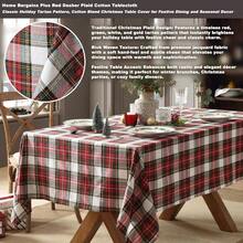 Kitchen Tablecloth - 84" X 60" (Rectangular) + Multicolor - View 3