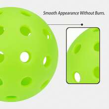 3pcs/Set Pickleball 74MM 40 Holes Super Hard Twisted Durable Outdoor Pickleba Pickleballs