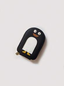 1pc Cute Penguin Design Women's Credit Card Holder Wallet Multi-Card Slots Zipper Coin Purse College/Student Style For Women Card Wallet For Men Mini Wallet Small Wallet Purses For Woman Wallet For Ladies - Multicolor - View 13