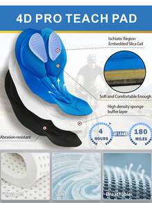 LEOPATRIX Men's Thermal Cycling Bib Pants With 3D Padded Chamois - Winter Warmth, Compression Fit, -Friction Design & Breathable Mesh - Snug Tight-Fit Bike Tights For Road, Mountain, Commuter Biking - Dark Grey - View 6