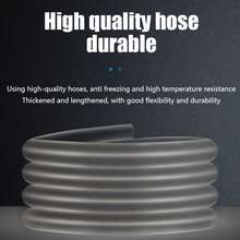 新型鱼缸换水器、洗沙机、水泵、鱼缸吸水装置、虹吸管、手动换水器、马桶 - 灰色 - 查看 8